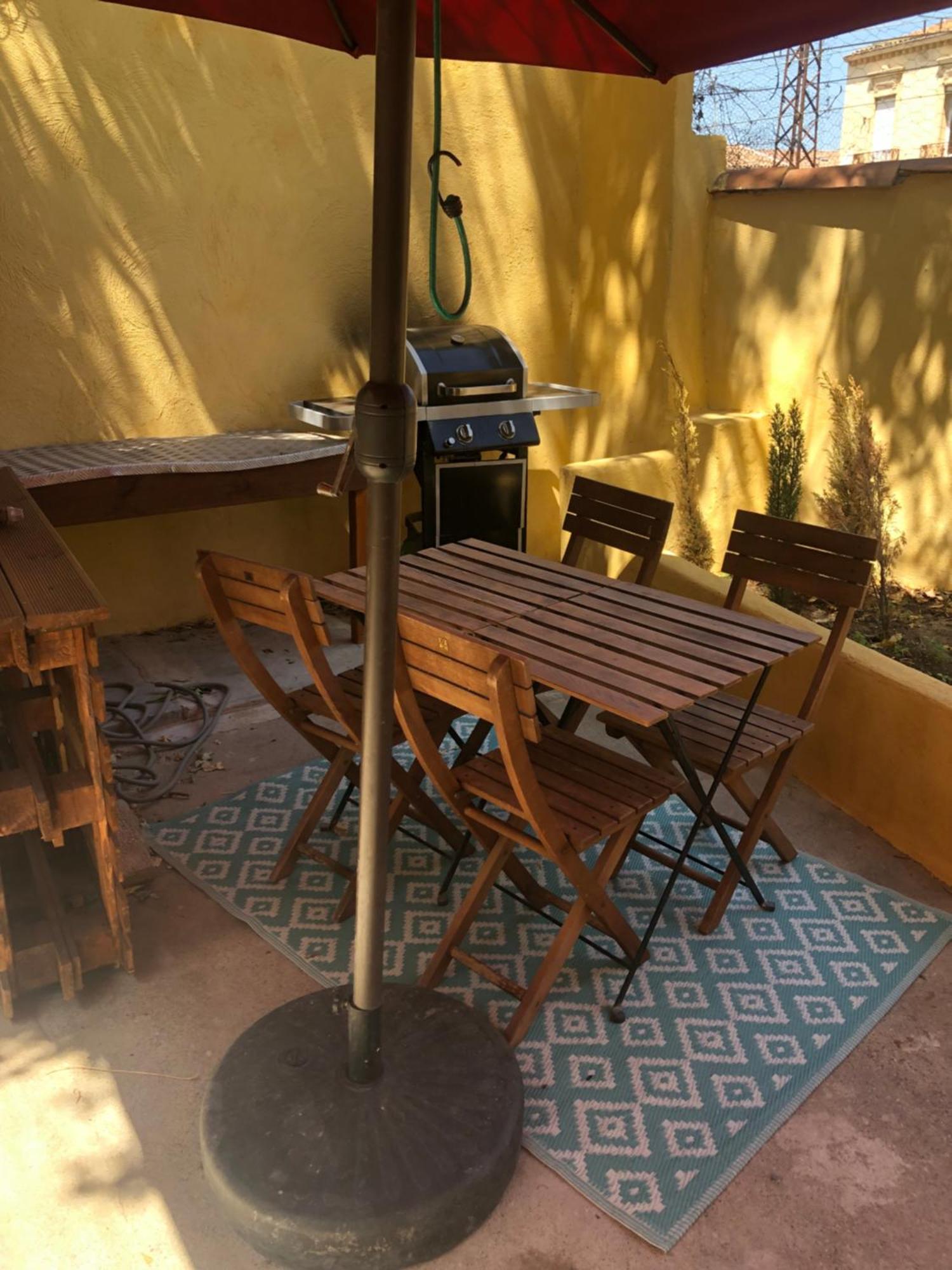 Grand T2 Climatise Avec Jardin Et Spa Narbonne Bagian luar foto